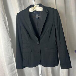 Banana Republic Factory Blazer in Black - Size 4